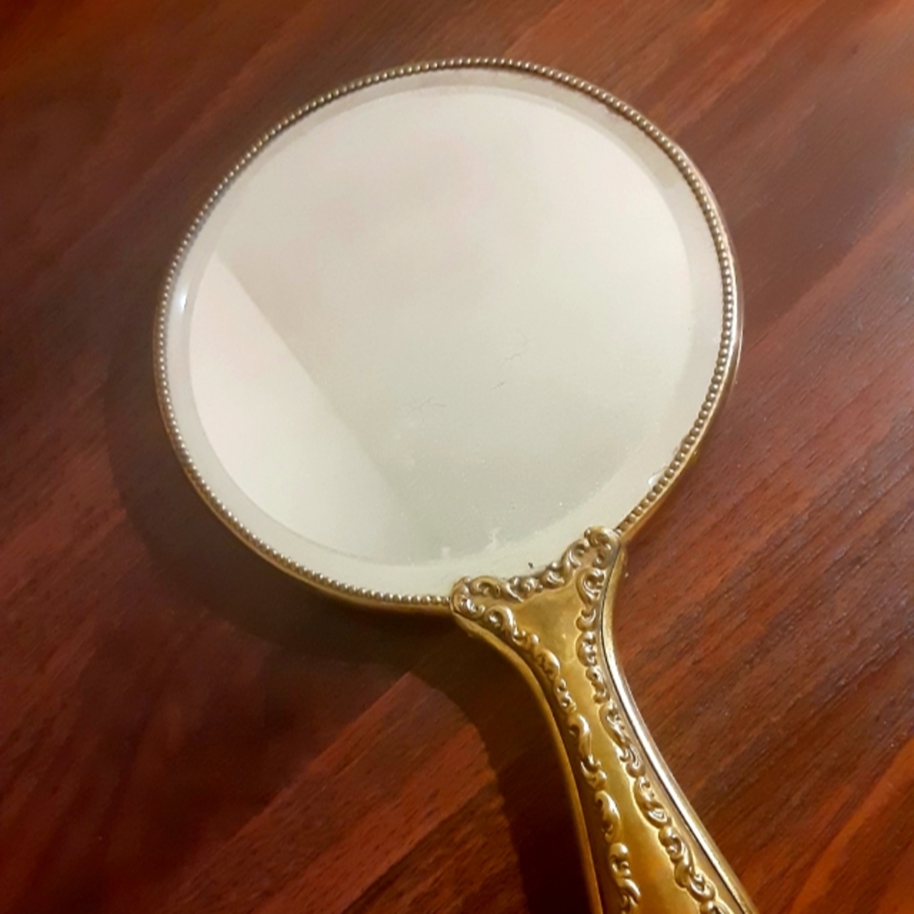 Antique Handheld mirror